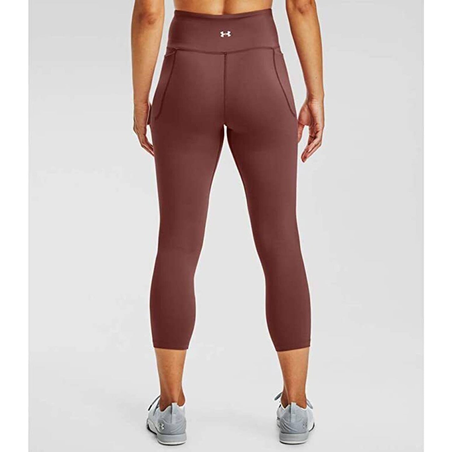 Under Armour Women's Meridian Cropped Leggings Cinna Red, NWT