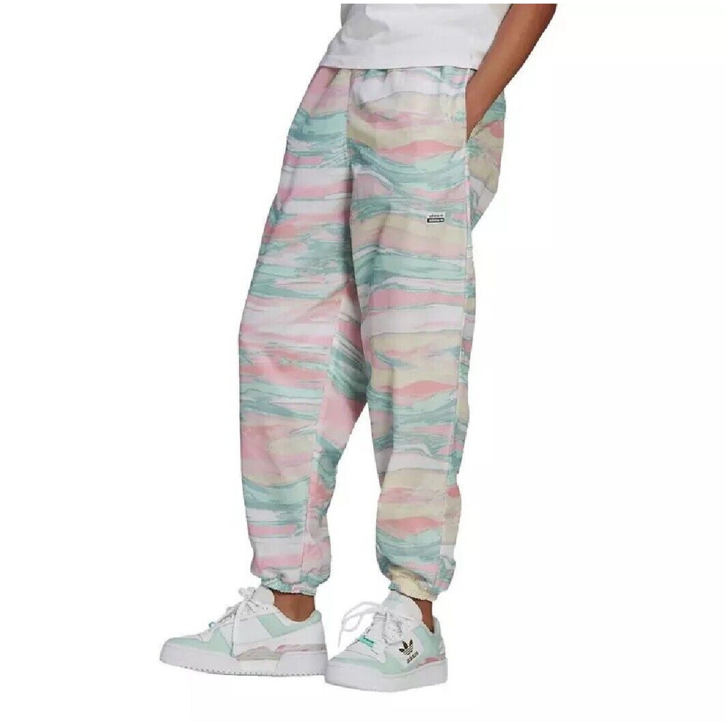 Adidas Women's Printed Pants Open Multicolor