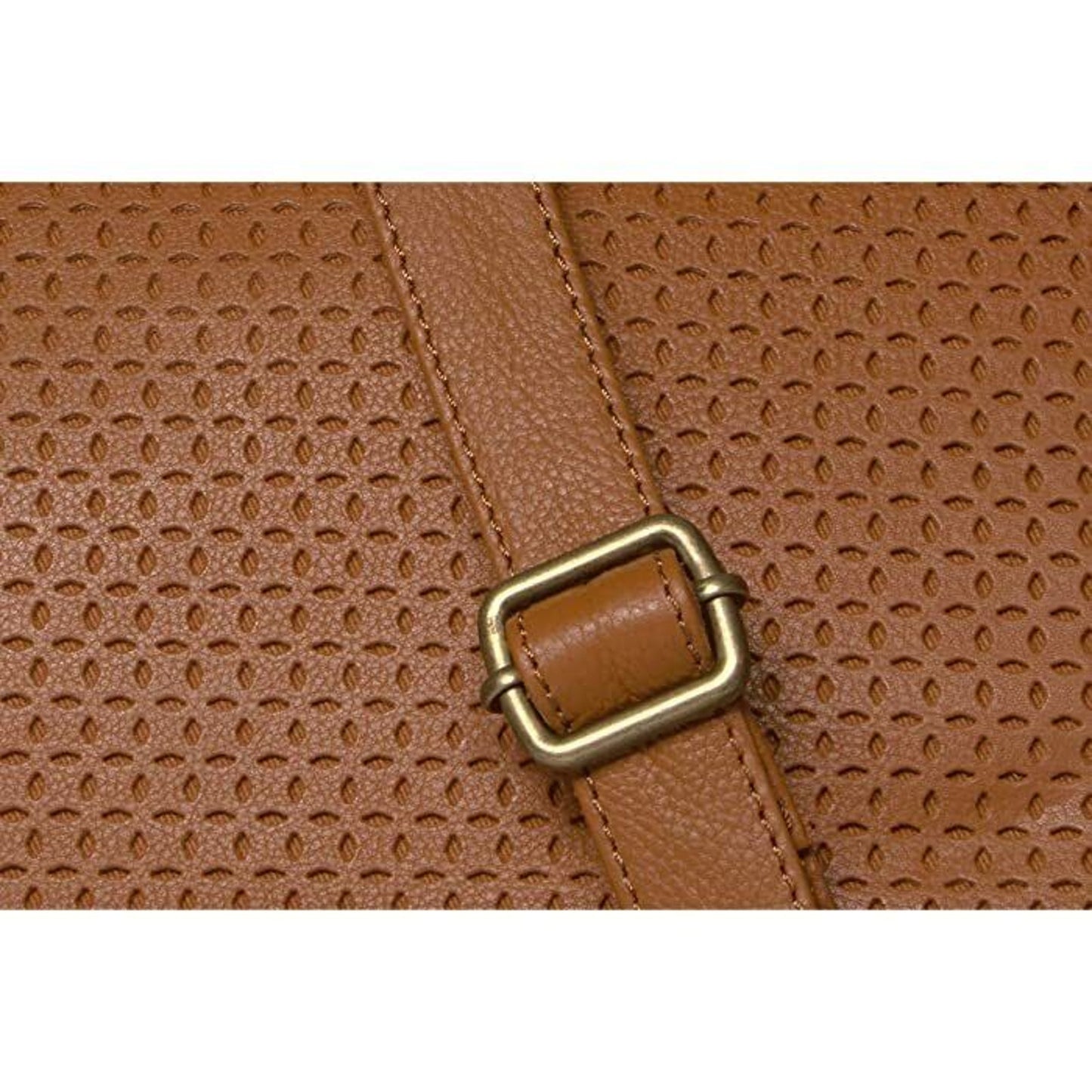 FRYE Cognac Brown Leather Tote Bag w/ Removable Strap, Double Handles, NWT!