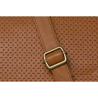 FRYE Cognac Brown Leather Tote Bag w/ Removable Strap, Double Handles, NWT!