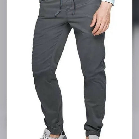 Matchstick Men’s Gray Drawstring Waist Joggers, Size Large, NWT!