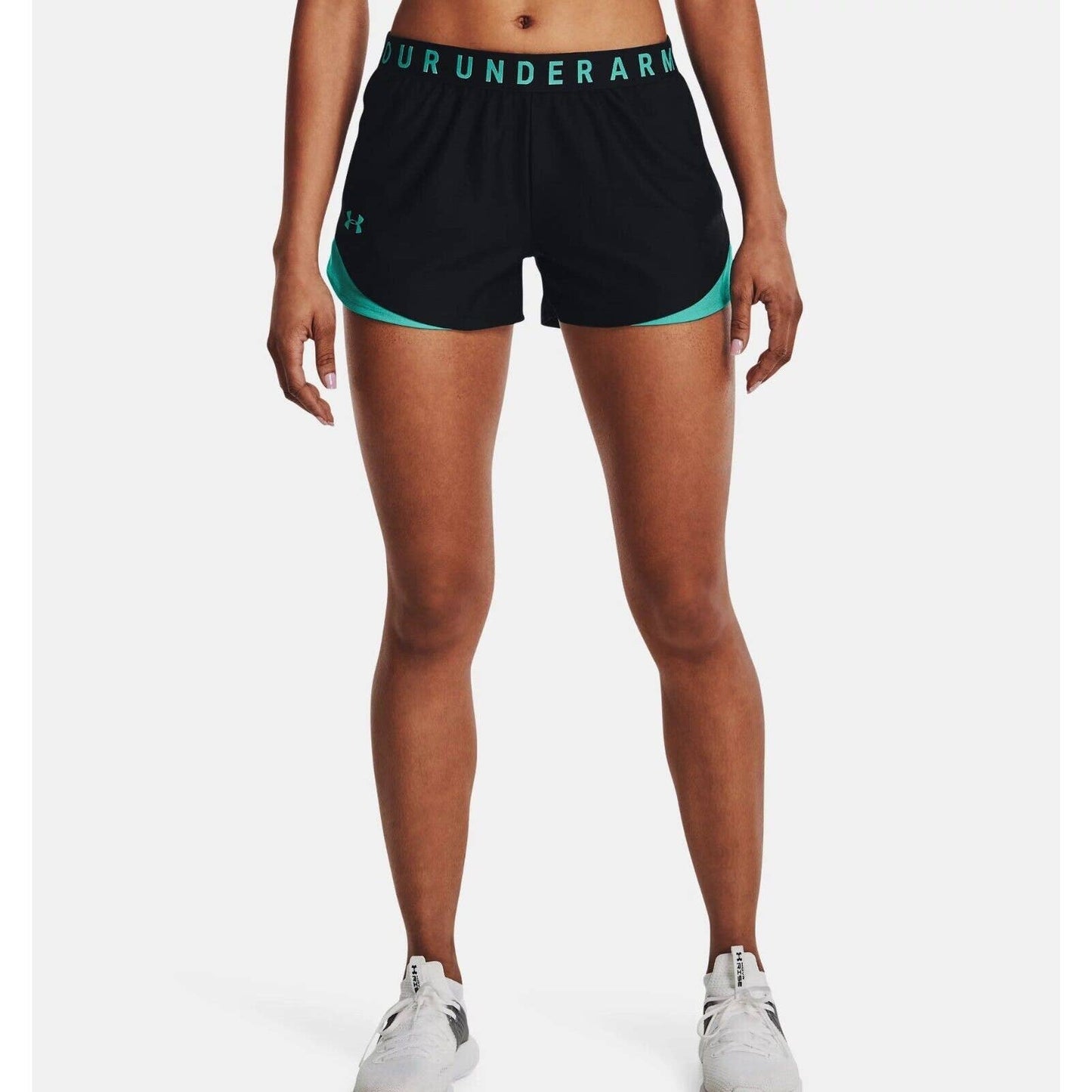Under Armour Women's Play Up Shorts Black Cosmos, NWT