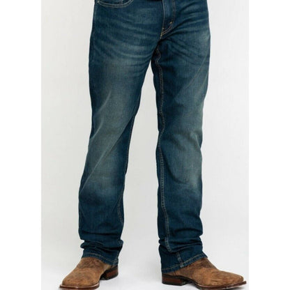 LEVI STRAUSS MEN'S 505 REGULAR CASH RINSE JEANS