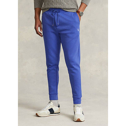 POLO Ralph Lauren Men's Liberty Blue Double Knit Jogger Pants, Size Large, NWT!