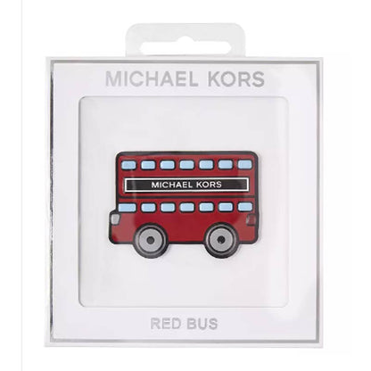 Michael Kors Jet Set Go Stickers, Red Bus, 3D Sticker, NWT!