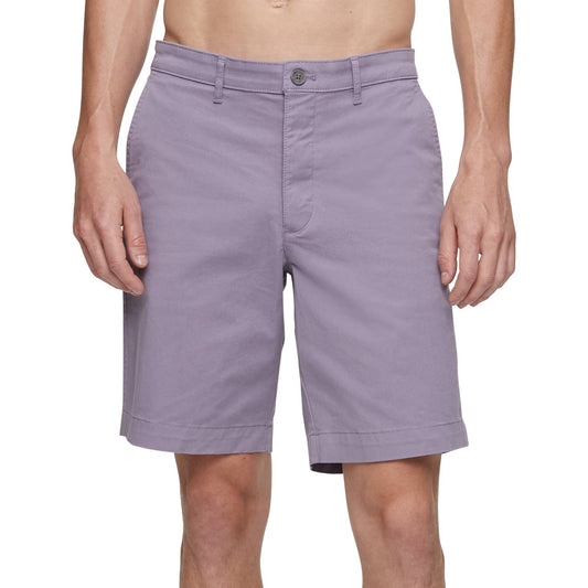 Calvin Klein Men's Purple Gray Ridge Comfort Chinos