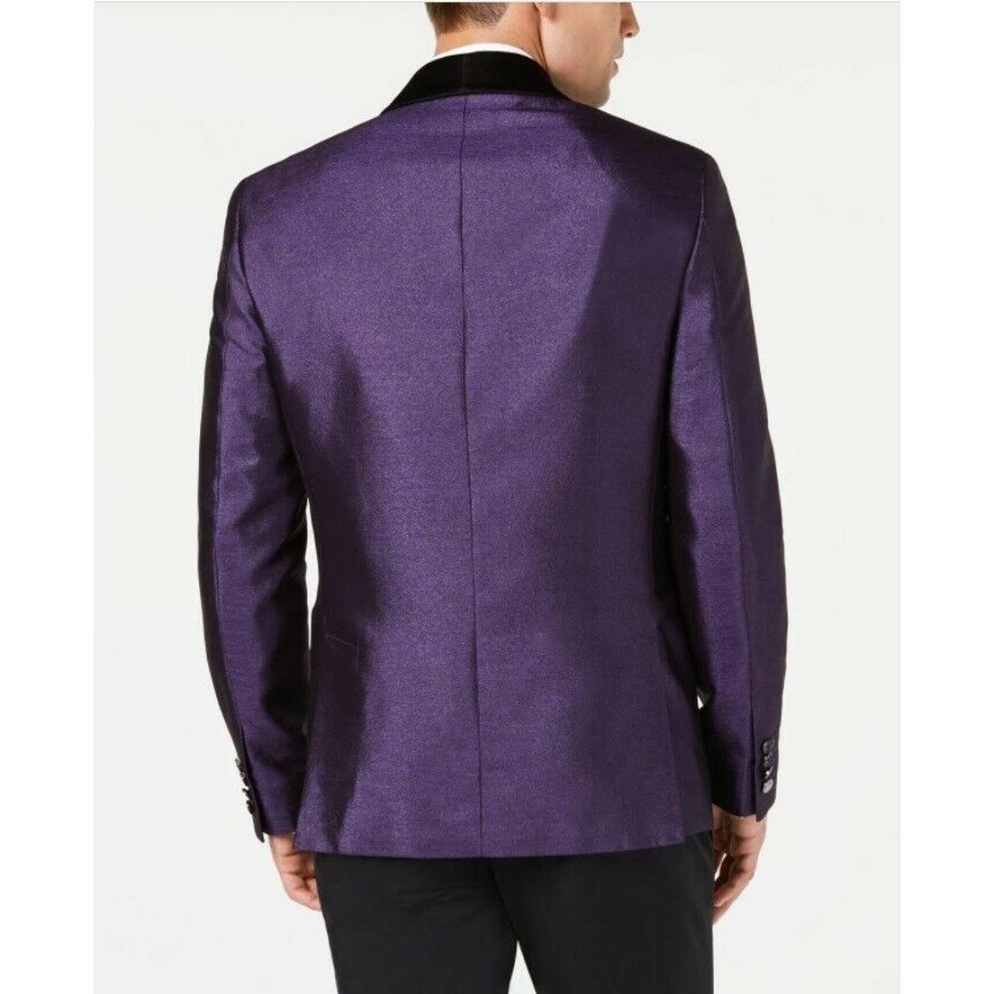 INC INTERNATIONAL CONCEPTS MEN'S BROADWAY SLIM BLAZER, S, PURPLE, NWT, $129