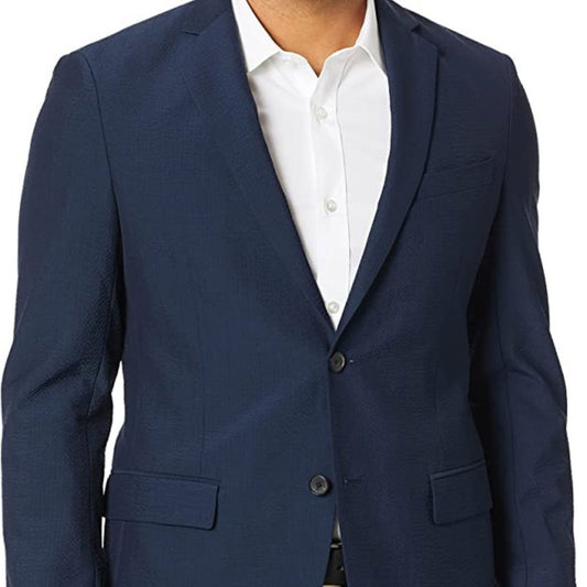 Theory Men's Deep Navy Blue "Gansevoort" Blazer, Size 36S, NWT!