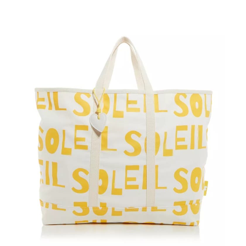 Kerri Rosenthal Soleil Tote In Yellow Sunshine