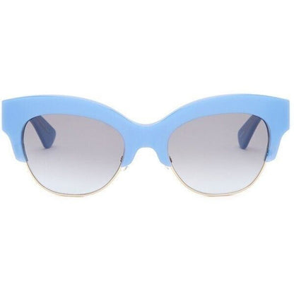 KATE SPADE WOMEN'S NIKKI/S CAT EYE SUNGLASSES BLUE