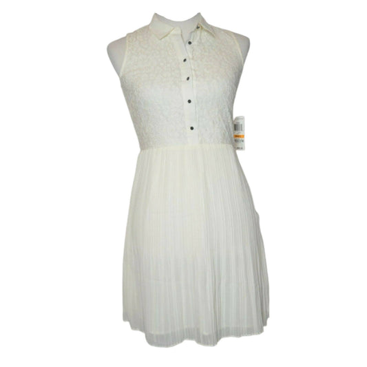 MAISON JULES "Manila" Sleeveless Egret Dress, $89.50 NWT!