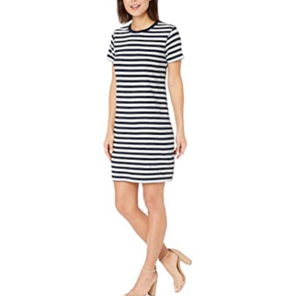 Lauren Ralph Lauren Striped Sequined Embellished Dress