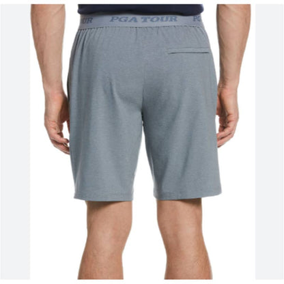 PGA Tour Men's Tradewinds Gray Pull On Golf Shorts