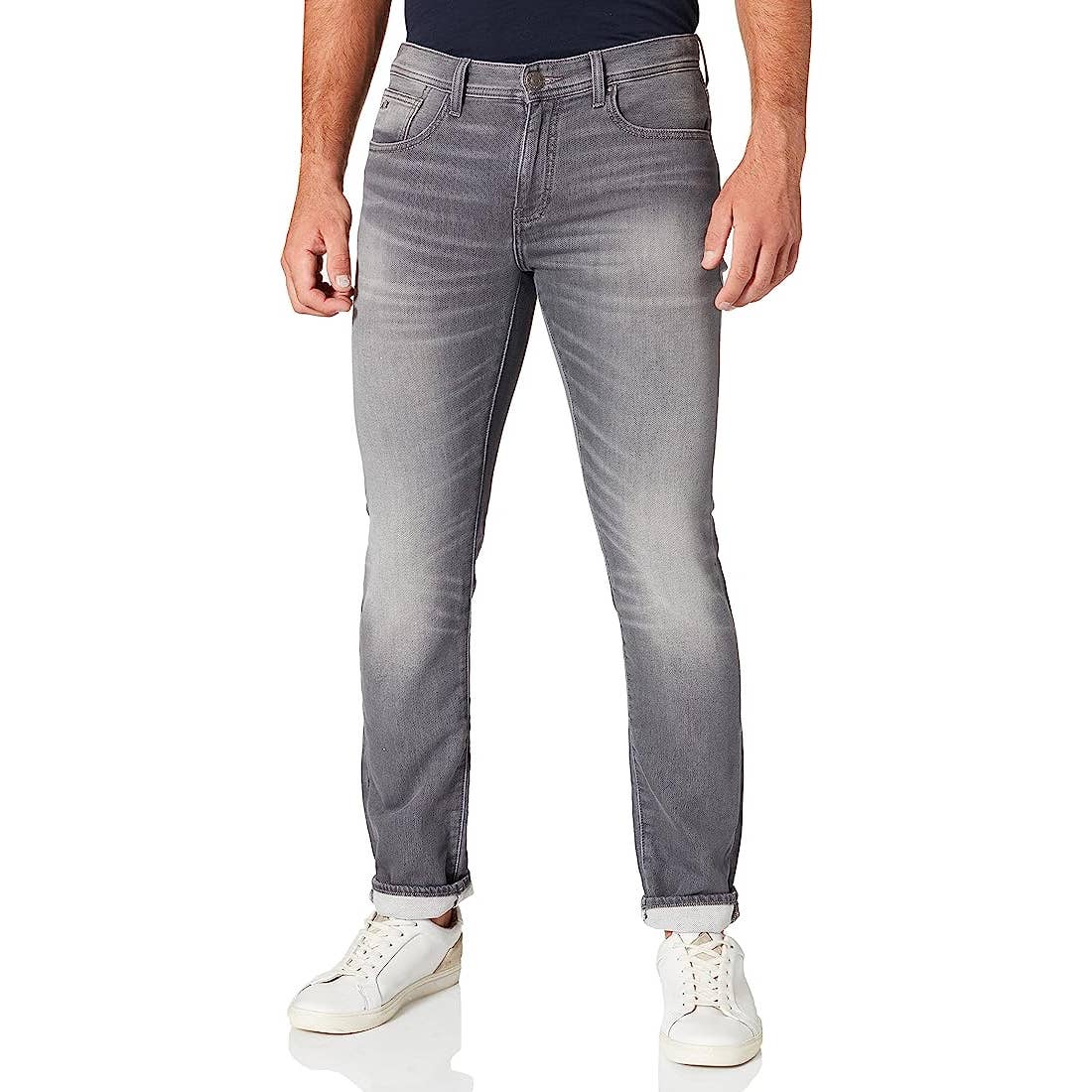 ARMANI Exchange Men's Dark Gray Wash 5 Pocket Straight Leg Jeans, Size 32, NWT!