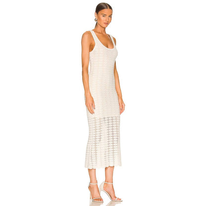 ALICE + OLIVIA Veronique Pointelle Dress