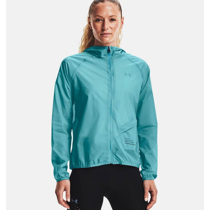Under Armour Women's Qualifier Storm Packable Jacket Cosmos