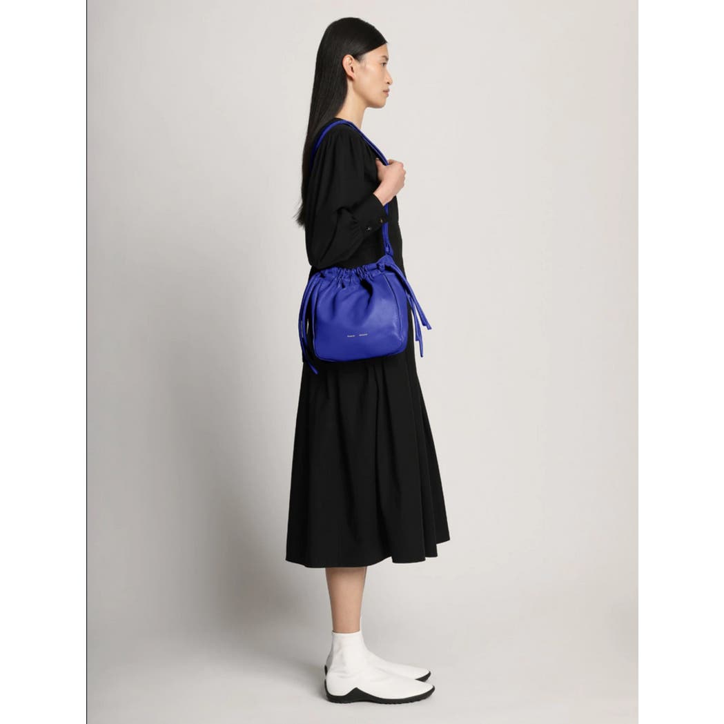 PROENZA SCHOULER Drawstring Pouch Shoulder Bag Cobalt Blue