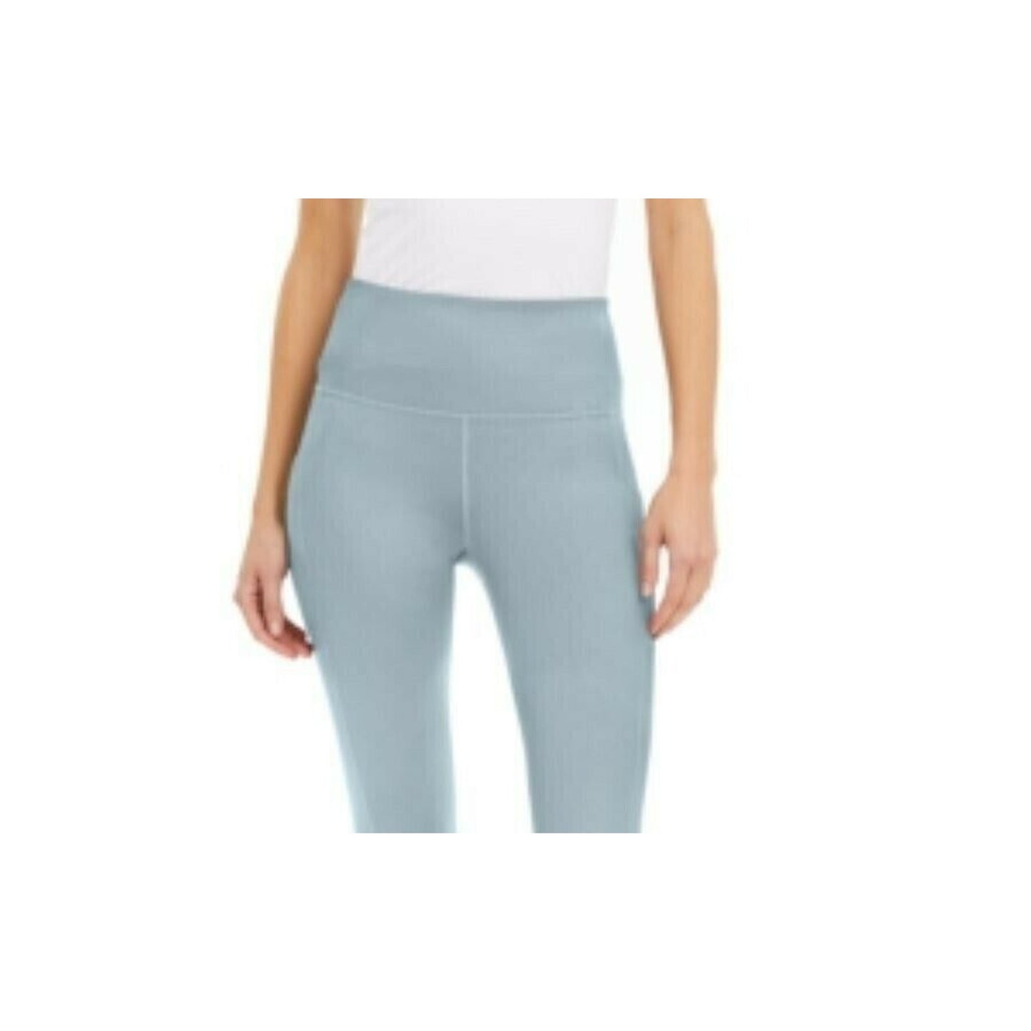 ID Ideology Women's High-Waist 7/8 Leggings Calming Blue, NWT