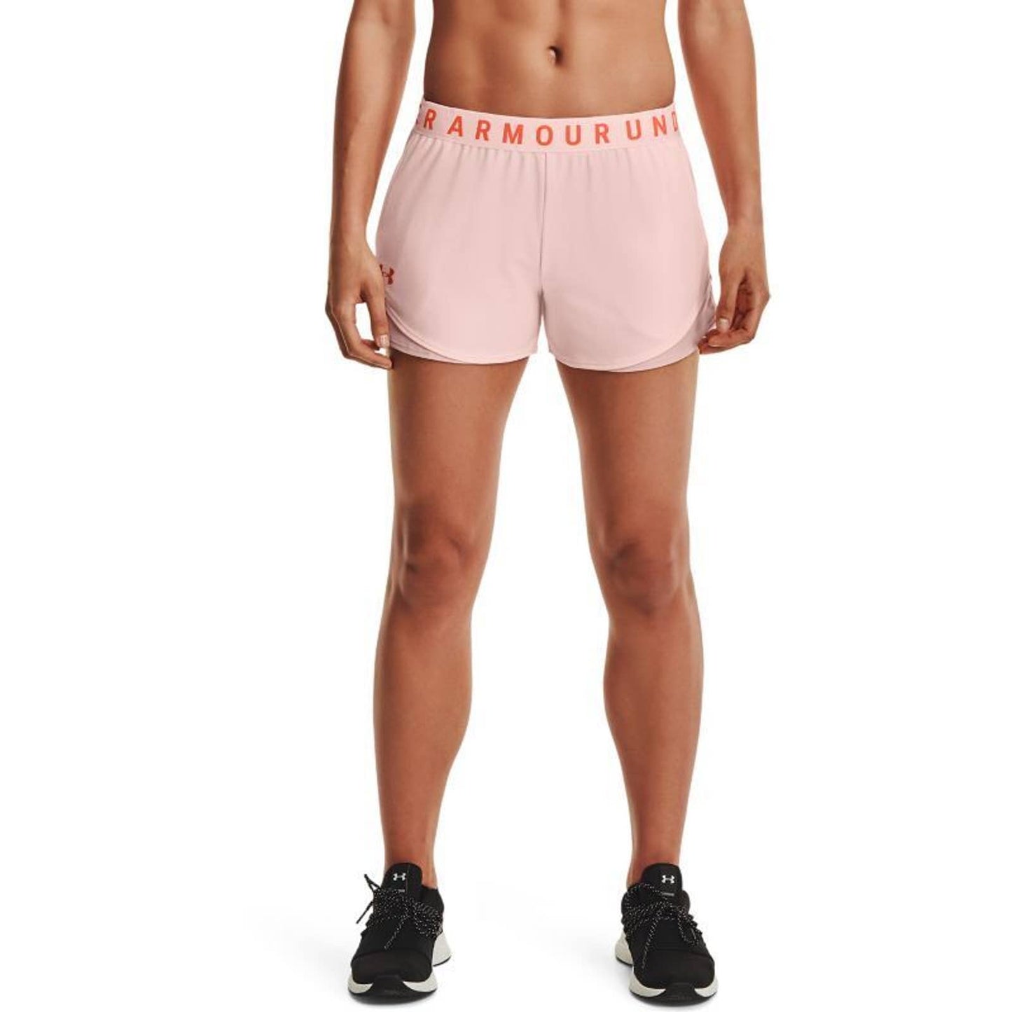 Under Armour Women's Play Up Shorts Beta Tint Particle Pink, NWT