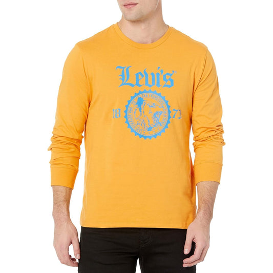 Levi's Men's Standard-Fit Logo Graphic Bear Crest Midtone T-Shirt, NWT