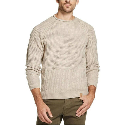 WEATHERPROOF VINTAGE MEN'S SWEATER PARCHMENT