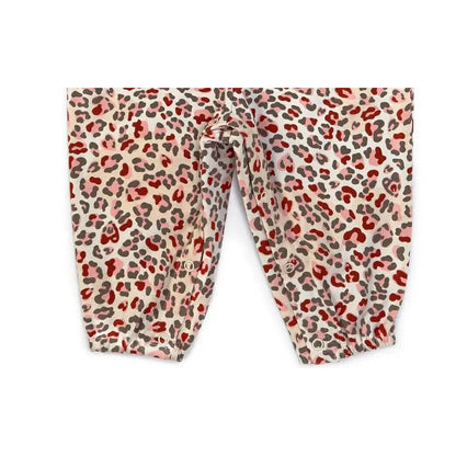 Bonnie Jean Baby Girls Flutter-Sleeve Animal-Print Jumpsuit