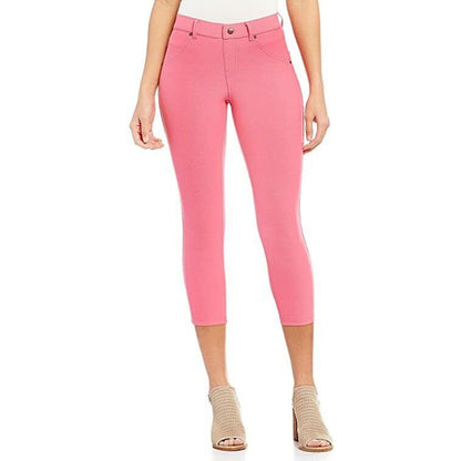 HUE Original Denim Leggings in Pink Lemonade