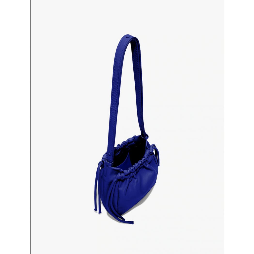 PROENZA SCHOULER Drawstring Pouch Shoulder Bag Cobalt Blue