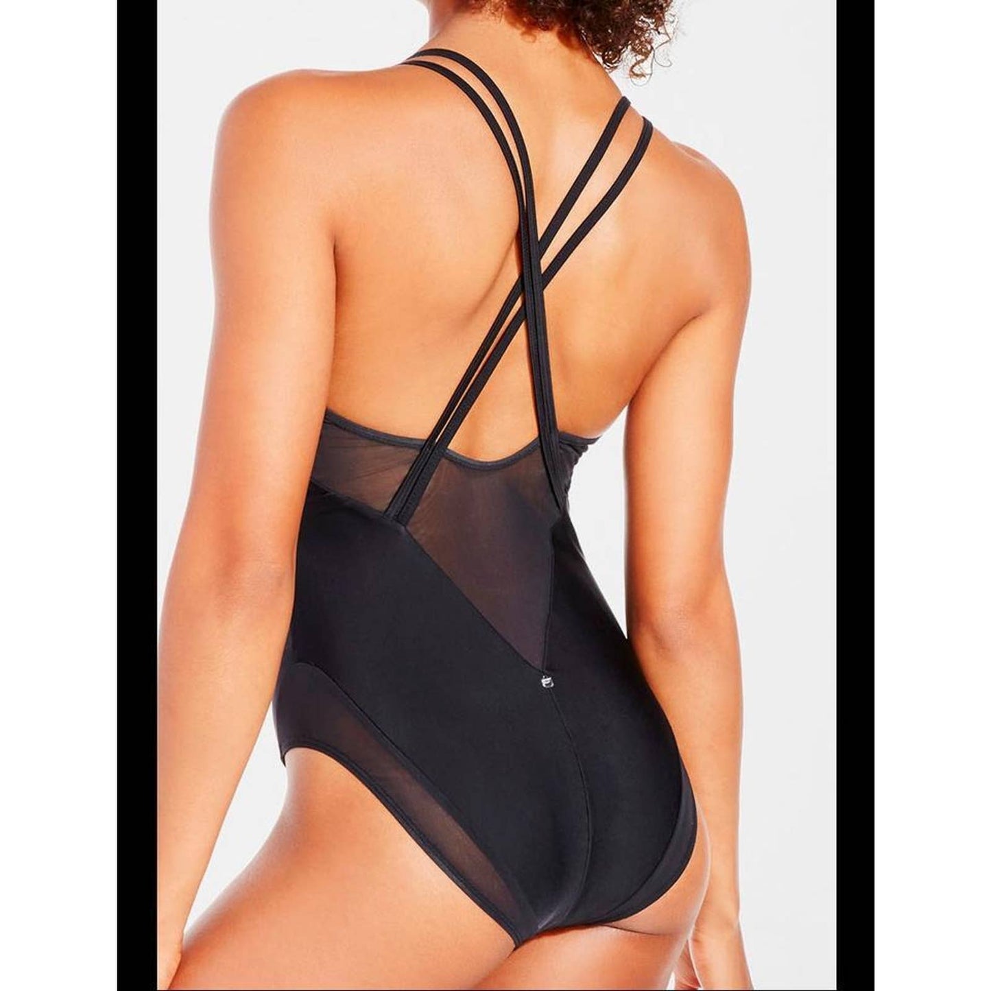 FABLETICS, "Kai" One Piece Swimsuit, Black, Size Extra Small, NWT $79.50