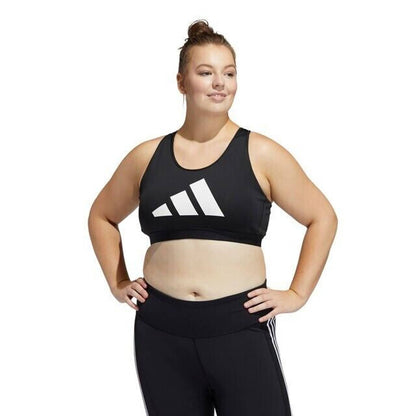 Adidas Women's Plus Size Dont Rest Sports Bra Black