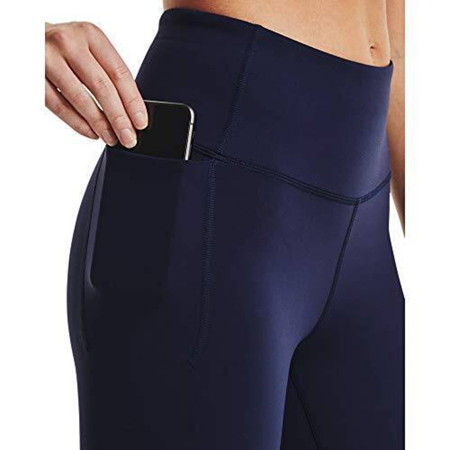 Under Armour Ladies Meridian Cropped Leggings Midnight Navy, NWT. $60