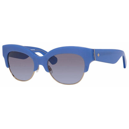 KATE SPADE WOMEN'S NIKKI/S CAT EYE SUNGLASSES BLUE