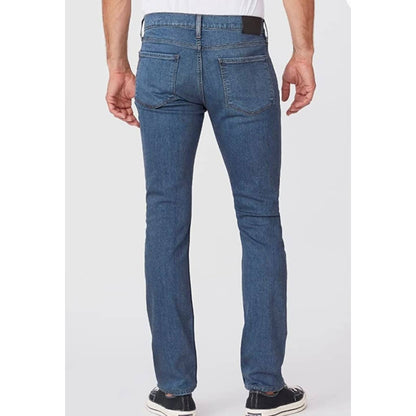 PAIGE Men's "Lennox" Slim Fit Medium wash Denim Jeans, Transcend