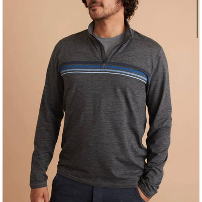 Weekend Sport Men's Heather Gray Asphalt Sport Quarter Zip