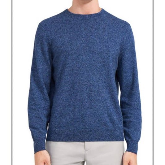 Theory Men's "Hilles" Crewneck Sweater, Baltic Mauline Cashmere Supreme, Navy