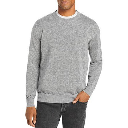 HUGO HUGO BOSS OVERSIZED-FIT WOOL-BLEND SWEATER WITH SPARKLE EFFECT