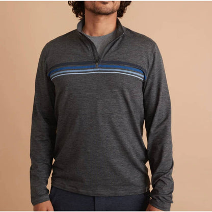 Weekend Sport Men's Heather Gray Asphalt Sport Quarter Zip