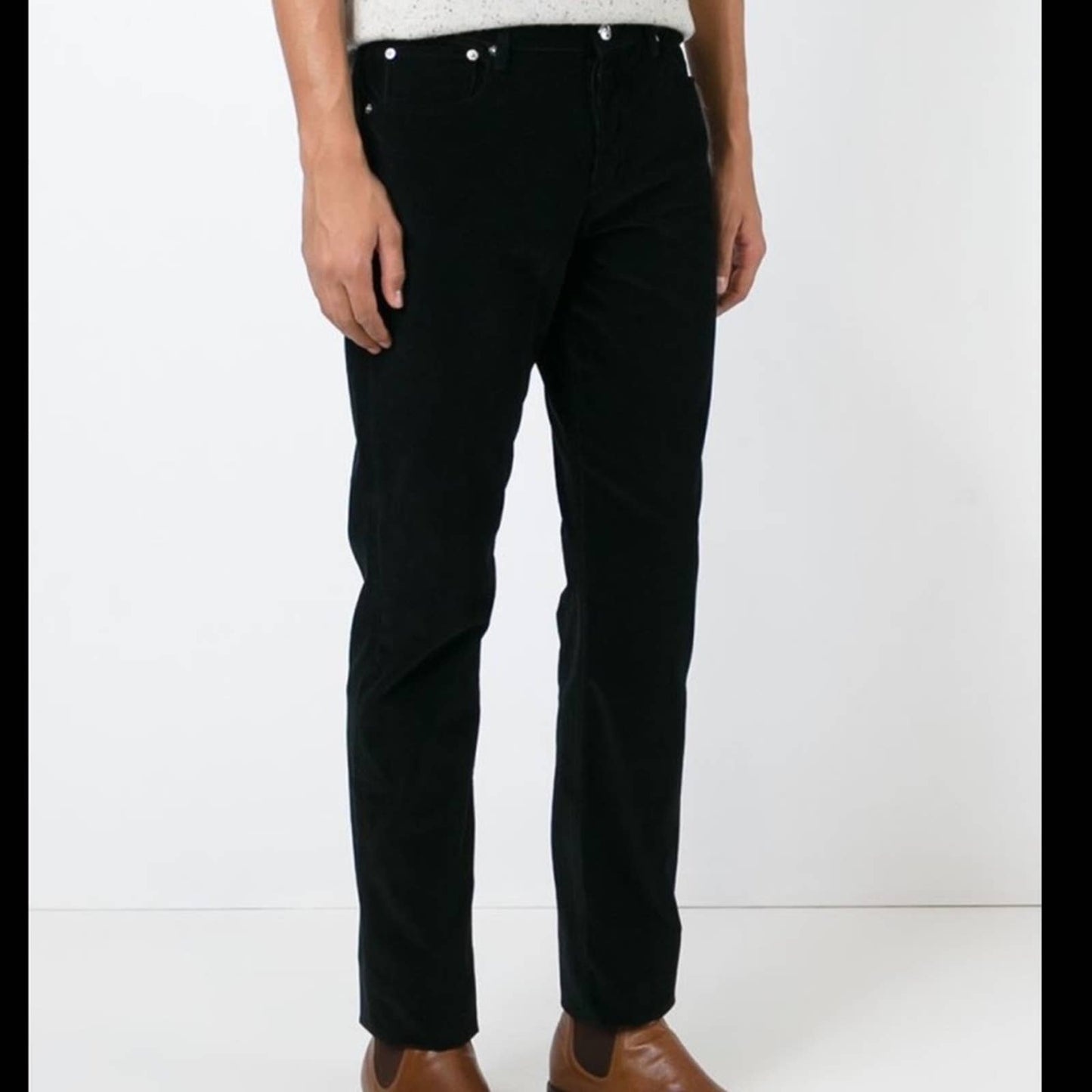 APC Men’s Black Corduroy Pants w/ Pockets, NWT!