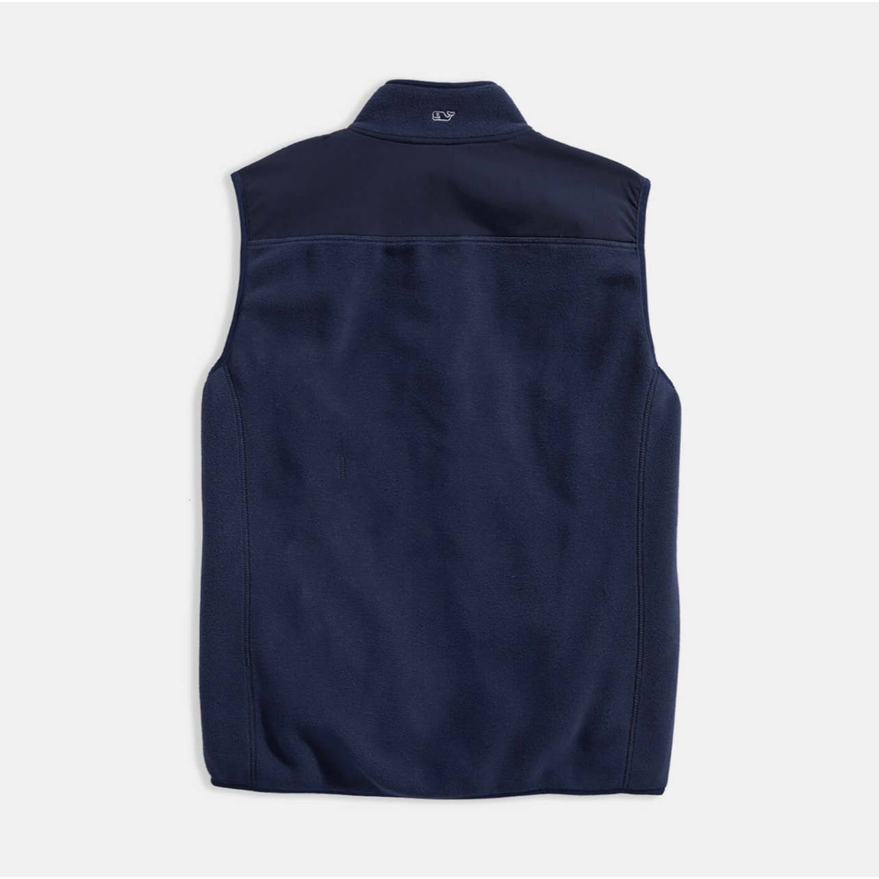 Vineyard Vines Men's Navy Blue "Harbor" Fleece Vest, Zip Up, Size Medium