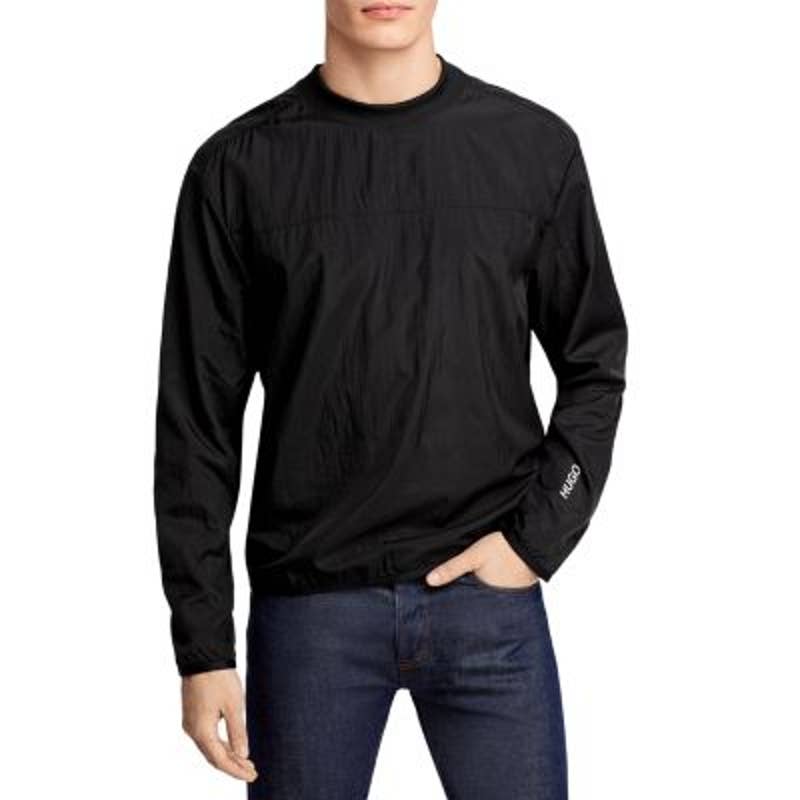 HUGO BY HUGO BOSS Dobile Windbreaker Sweatshirt Black