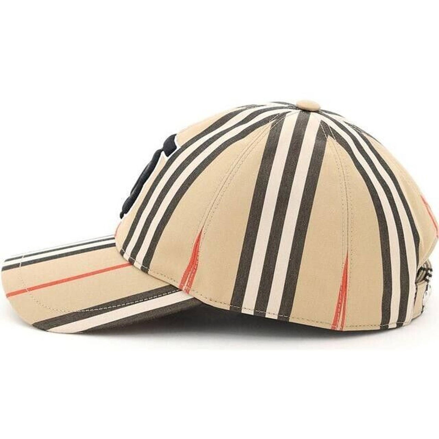 BURBERRY UNISEX 8011952 CLASSIC CHECK BASEBALL CAP, SMALL ADJUSTABLE