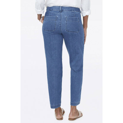 NYDJ LADIES PERALTA STRAIGHT ANKLE CHINO JEANS