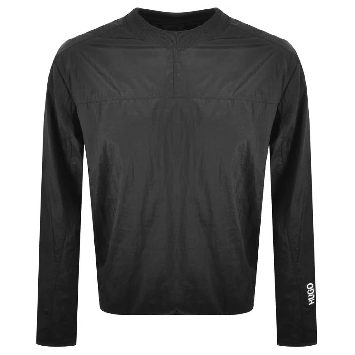 HUGO BY HUGO BOSS Dobile Windbreaker Sweatshirt Black