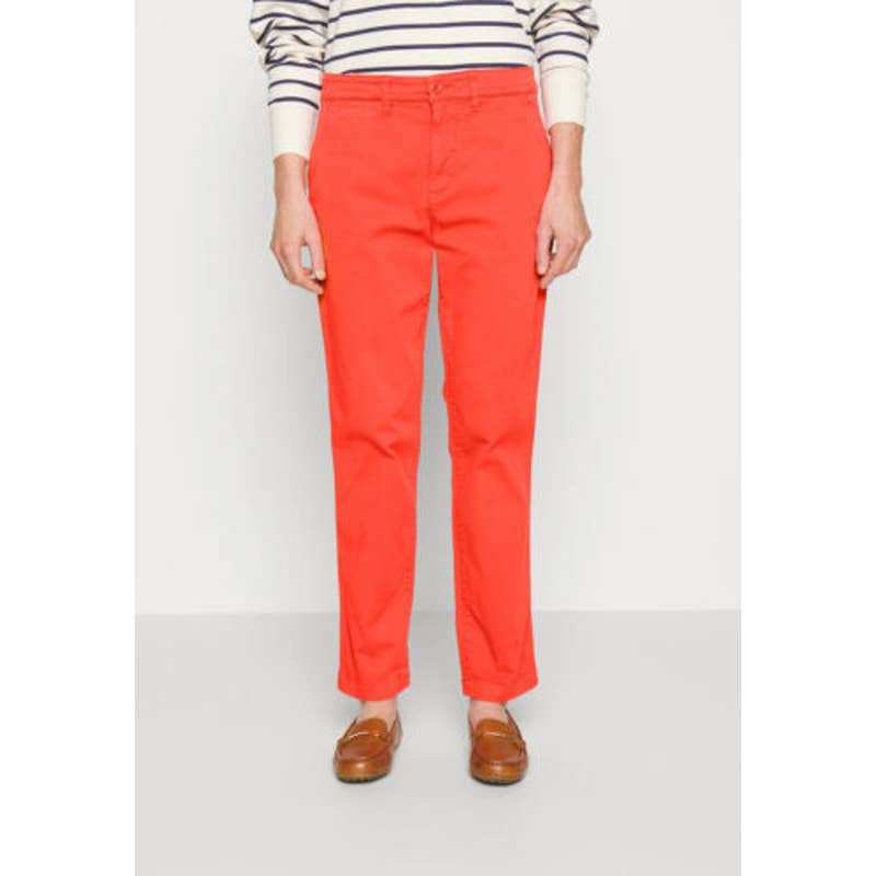 Lauren Ralph Lauren Women's Port Orange Cropped Classic Chinos Hyannis, Size 16