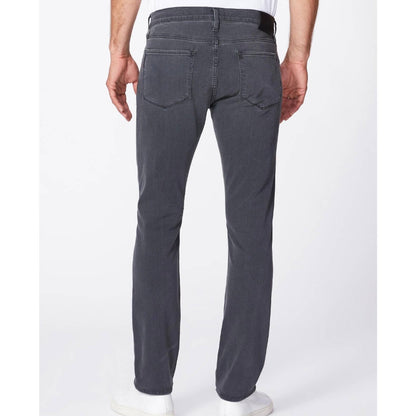 PAIGE Men's "Federal Sheldon" Jeans, Straight Leg, Dark Gray Wash Denim