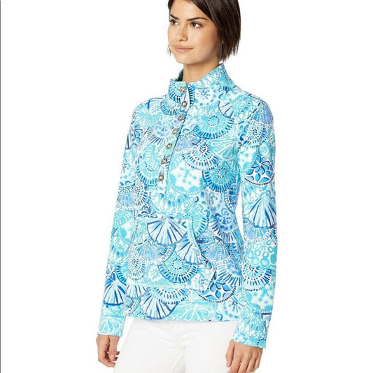 Lilly Pulitzer Captain Popover Top, NWT