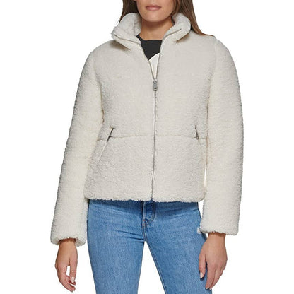 Levi's Women's Breanna Sherpa Zip Front Jacket