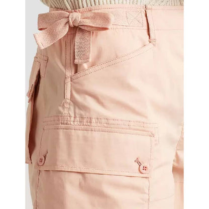 Lauren Ralph Lauren Ladies Twill Cargo Shorts Pale Pink