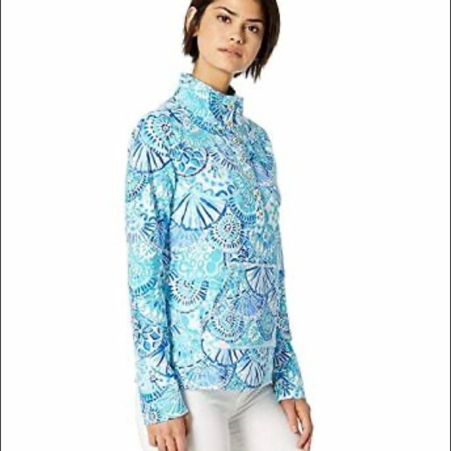 Lilly Pulitzer Captain Popover Top, NWT