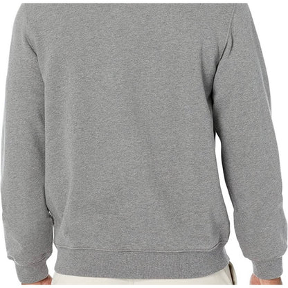 Lacoste Men's Gray Crewneck Sweatshirt w/ Signature Decal on Chest